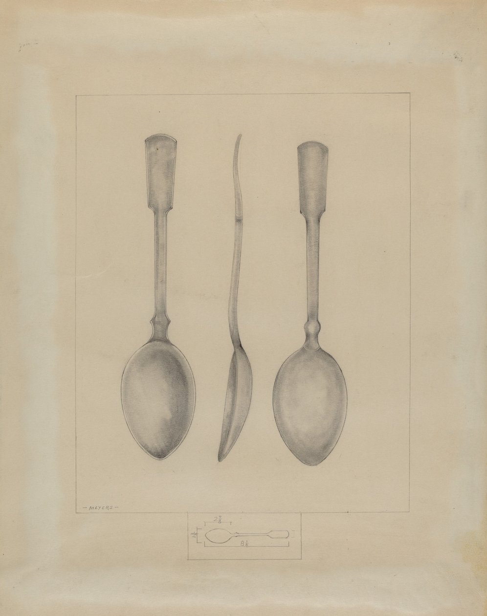 kalaylı kaşık by Henry Meyers