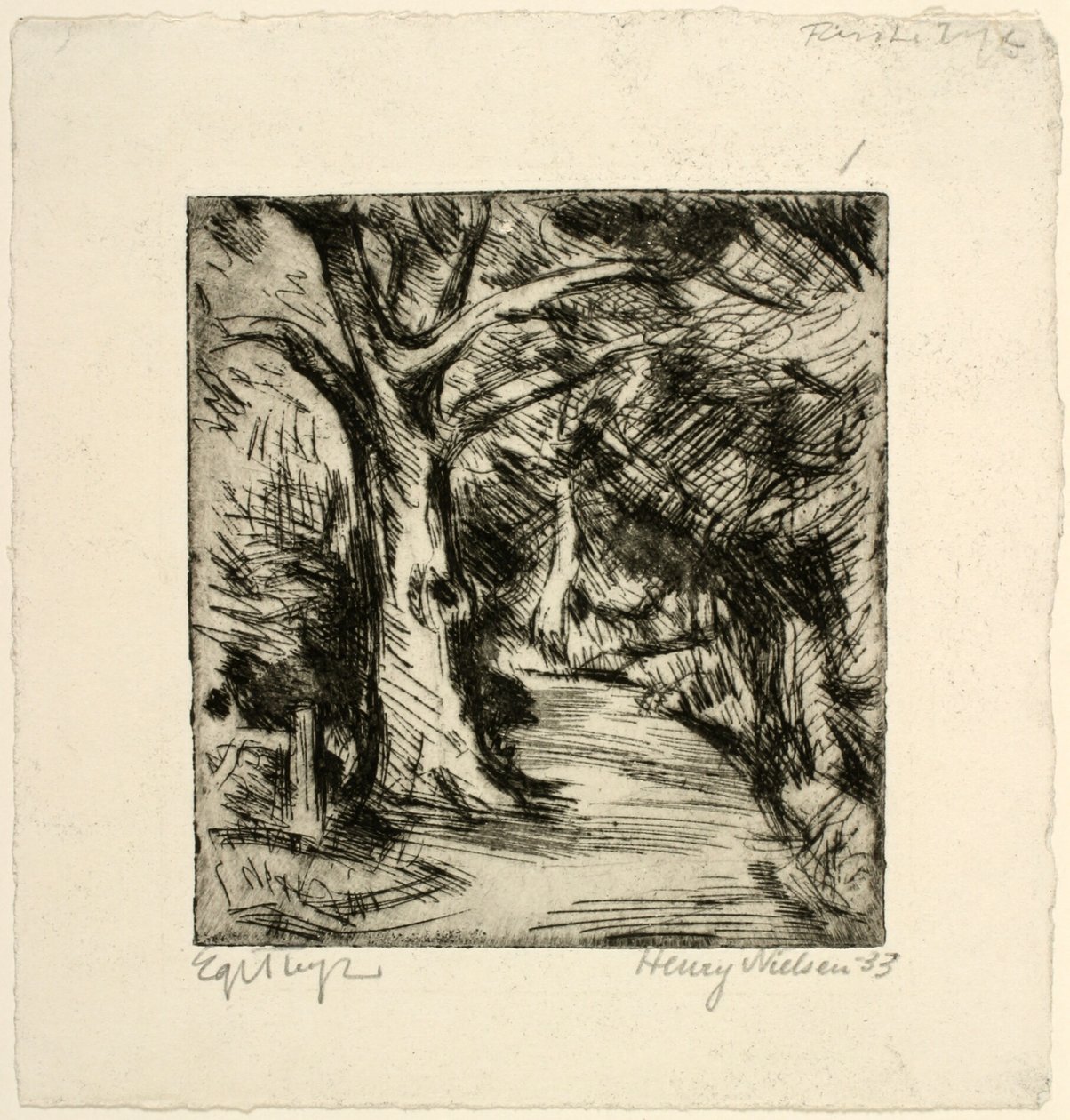 Skovvej. pirinç ormanı by Henry Nielsen