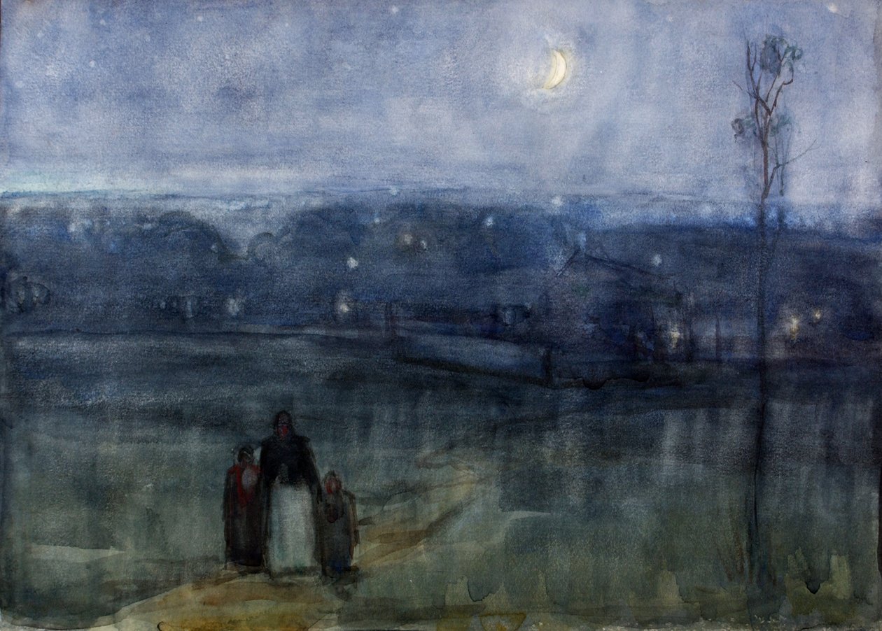 Kansas Şehri, Kansas, 1897. by Henry Ossawa Tanner