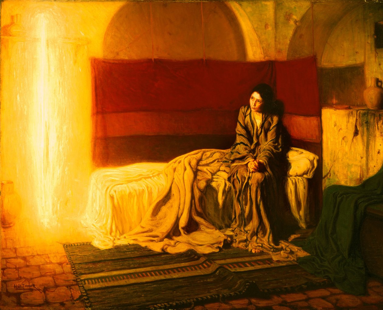 Müjde, 1898 by Henry Ossawa Tanner