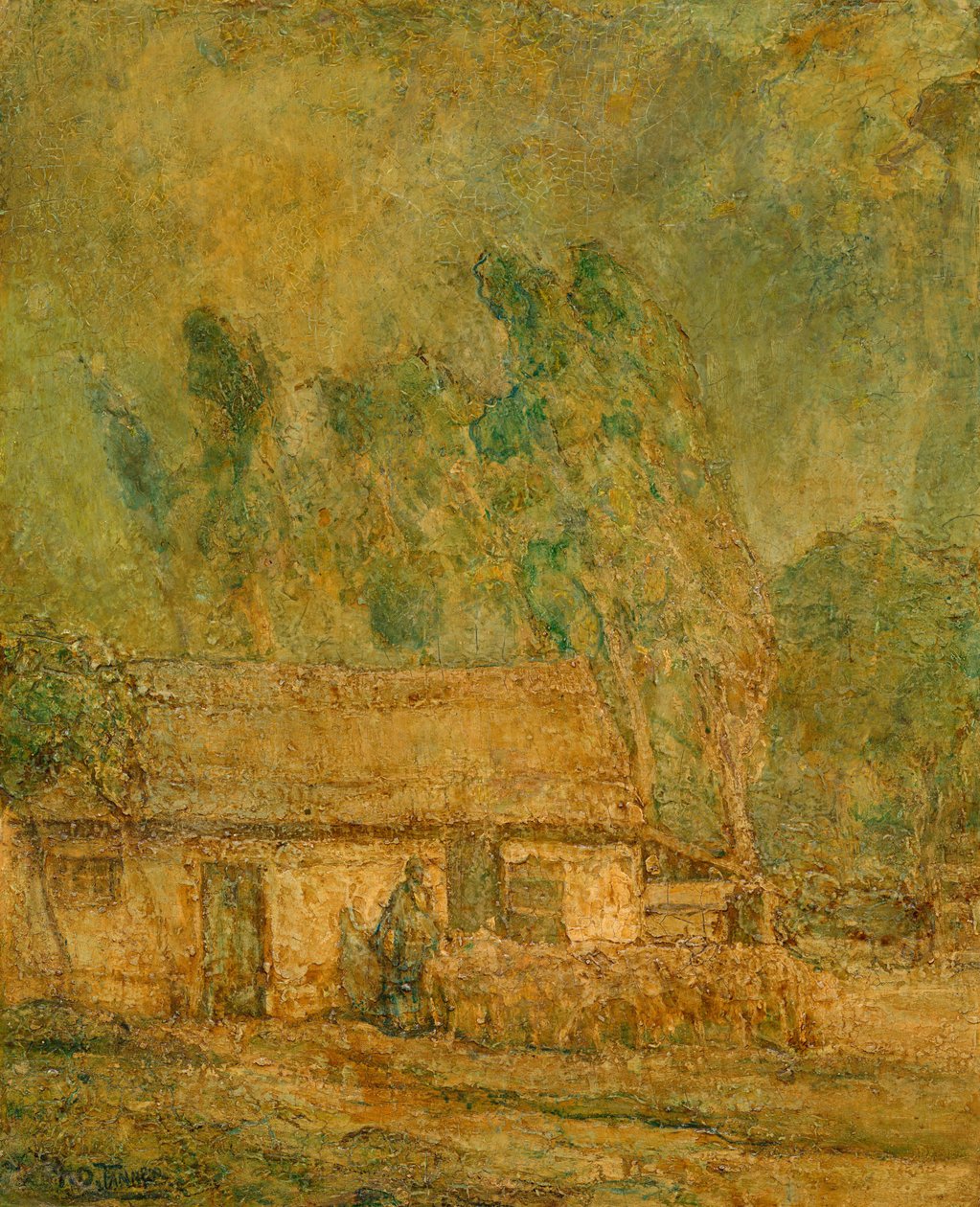 İyi Çoban, c. 1918. by Henry Ossawa Tanner