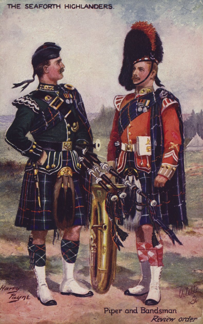 Seaforth Highlanders by Henry Payne