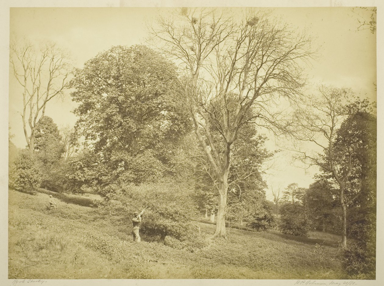 Kale Atış by Henry Peach Robinson