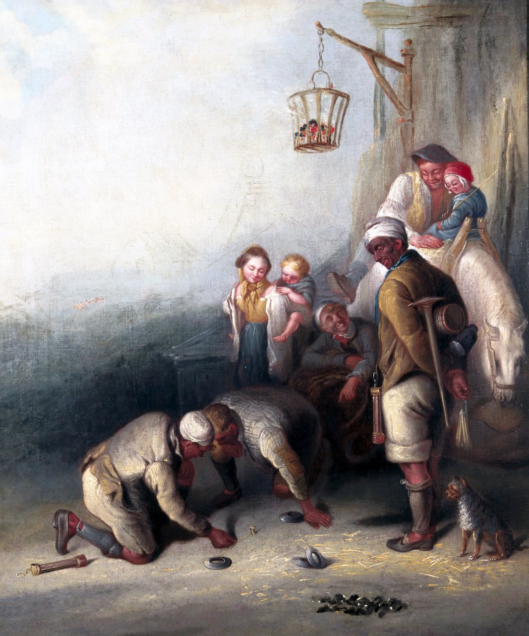 İhtilaflı Atış, c.1836 by Henry Perlee Parker