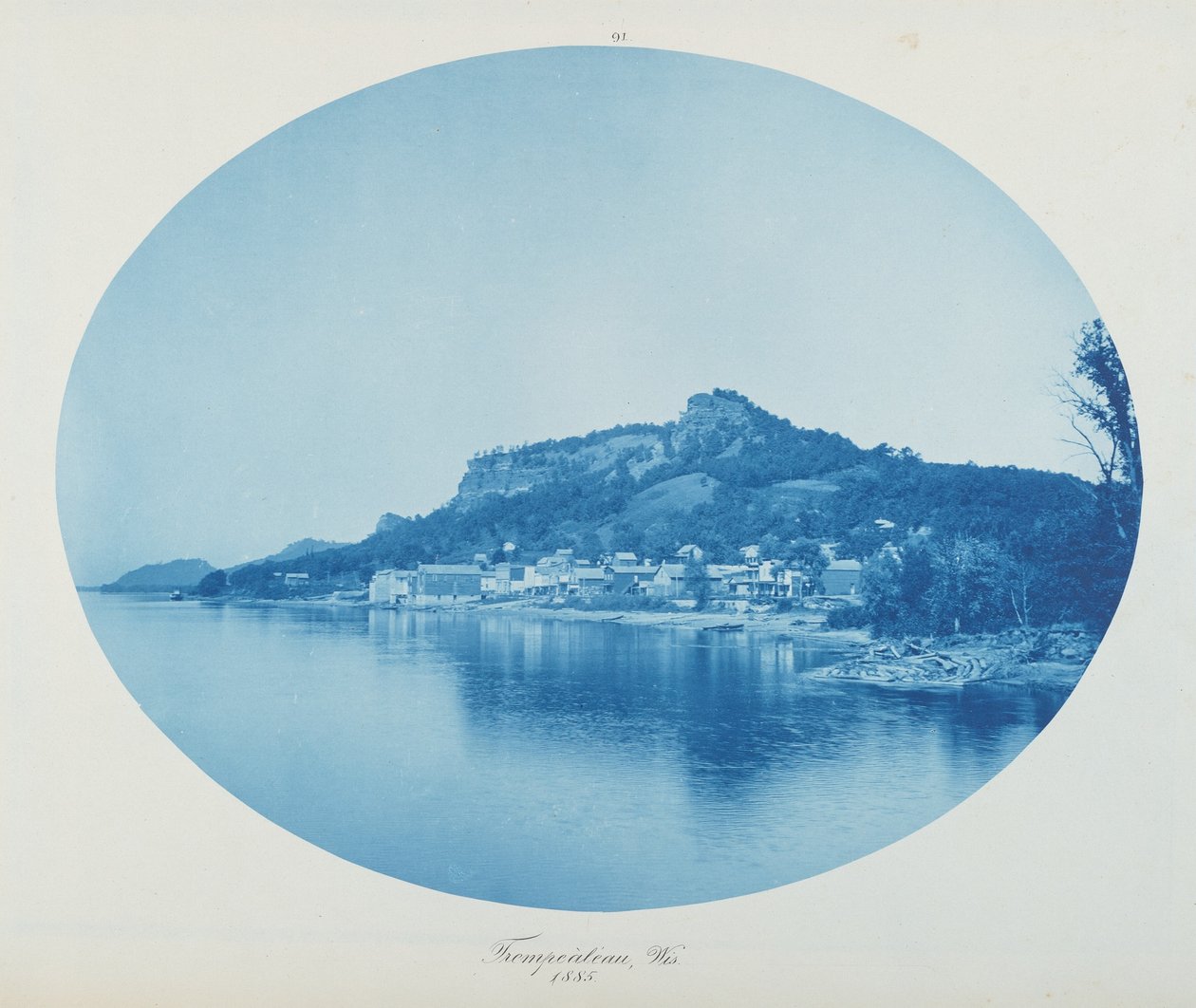 Trempealeau, Wis. by Henry Peter Bosse