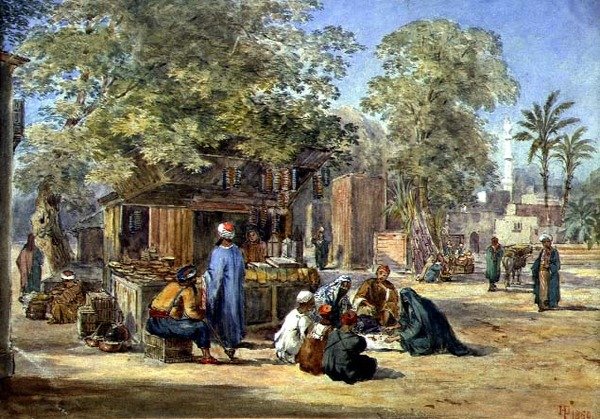 Bir Mısır Köyü by Henry Pilleau