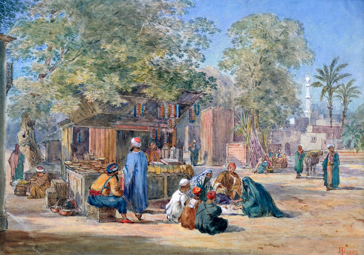 Mısır Köyü, 1869. by Henry Pilleau