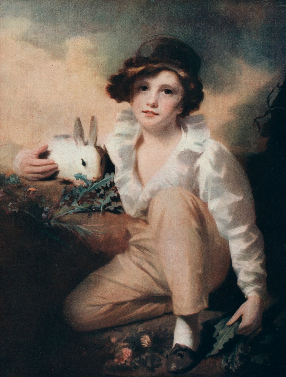 Tavşanlı Çocuk, c1814 1912. by Henry Raeburn