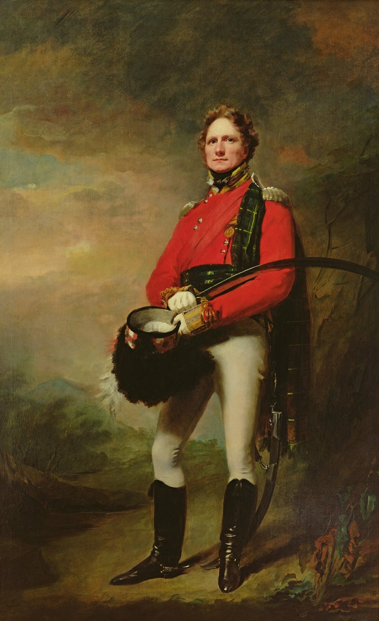 Binbaşı James Lee Harvey (c.1780-1848) by Henry Raeburn