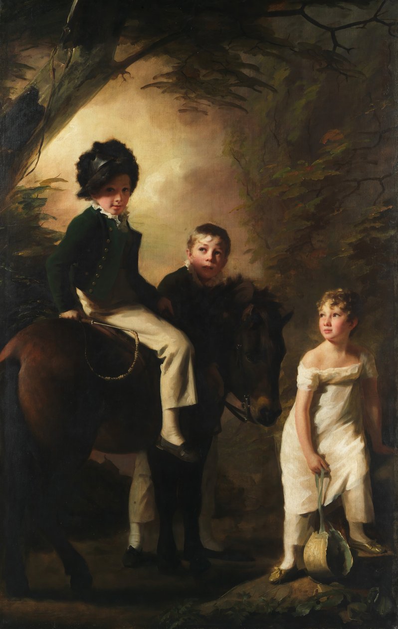 Drummond Çocukları, ca. 1808-9. by Henry Raeburn