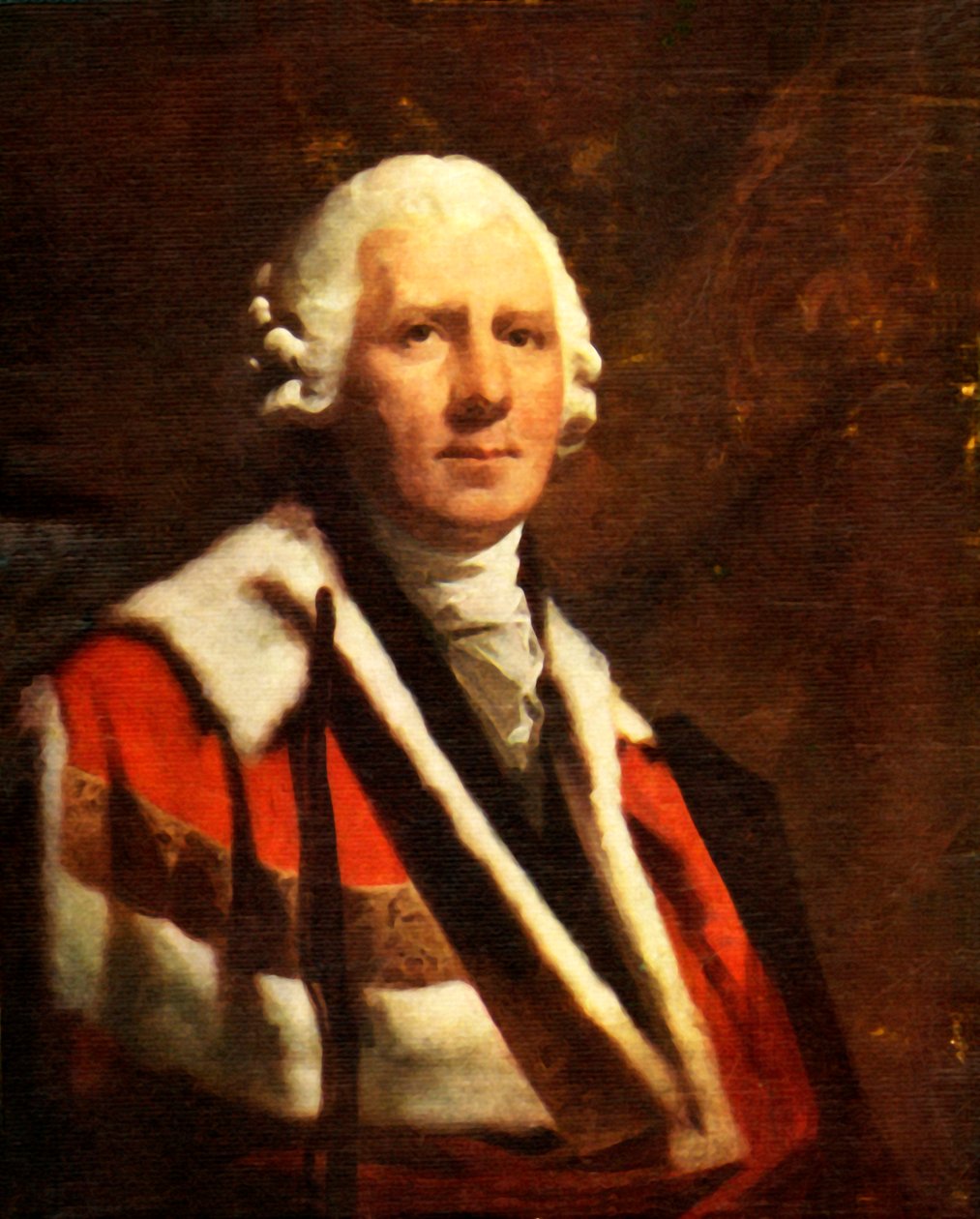 "Vikont Melville", c1805, 1924. by Henry Raeburn