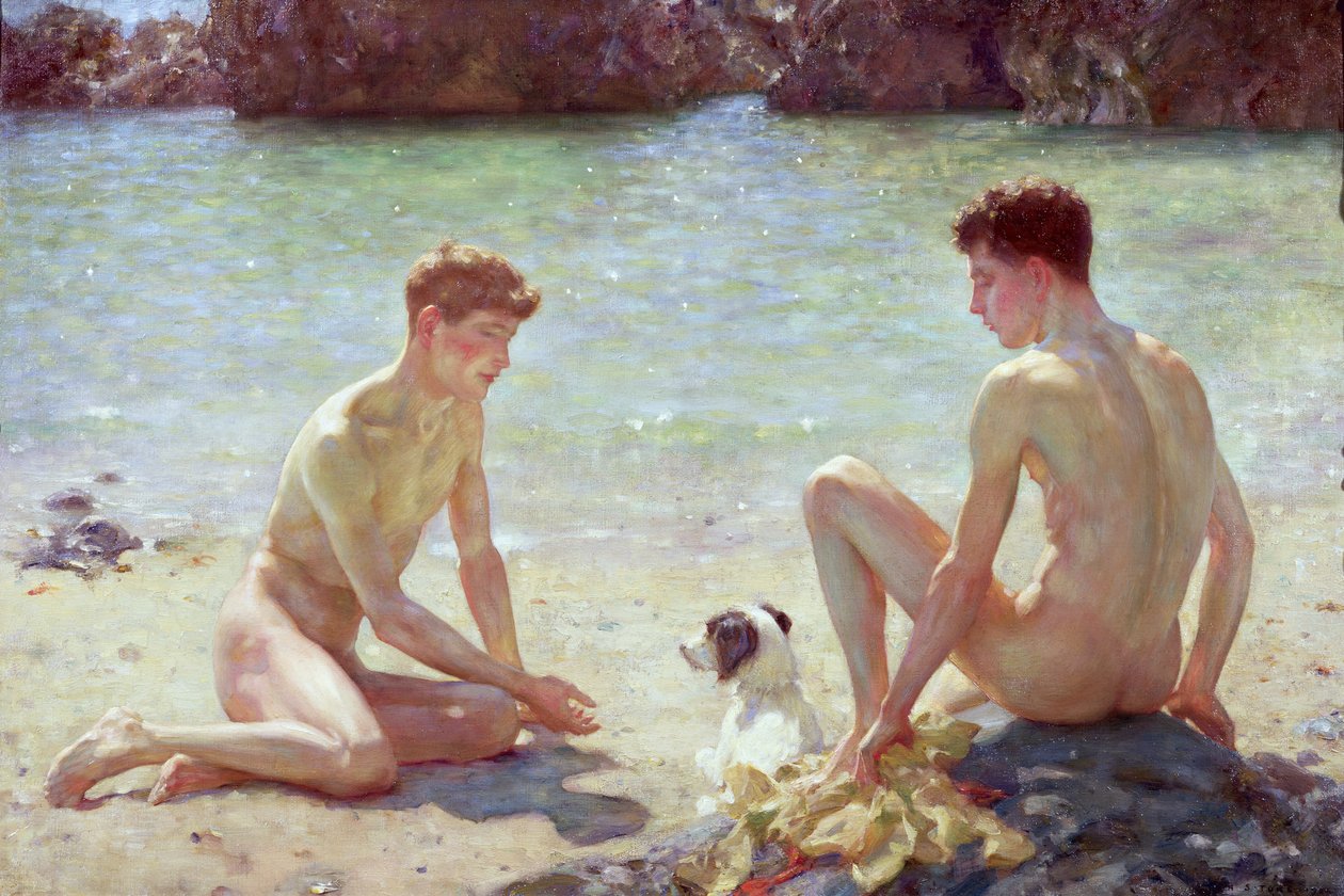 Yoldaşlar, 1924 by Henry Scott Tuke