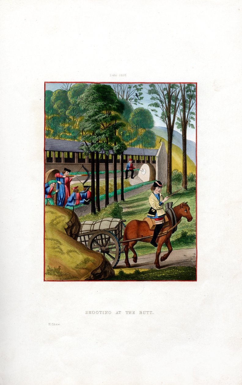 Popoya Ateş Etmek, 1496, 1843. by Henry Shaw