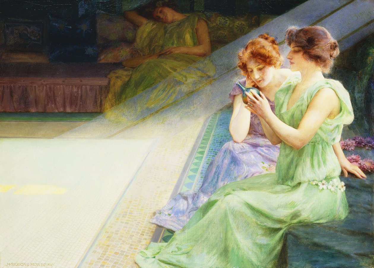 Yanardönerlik, c.1895 by Henry Siddons Mowbray