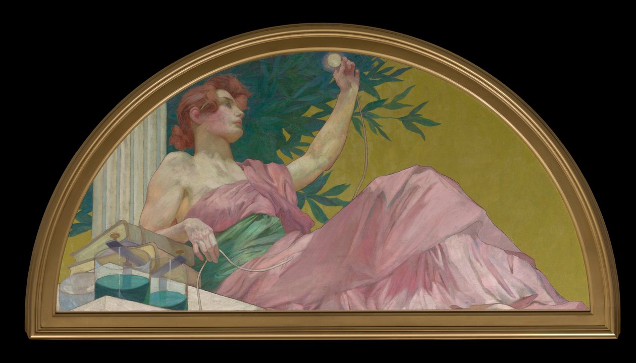 Elektrik İlhamı by Henry Siddons Mowbray