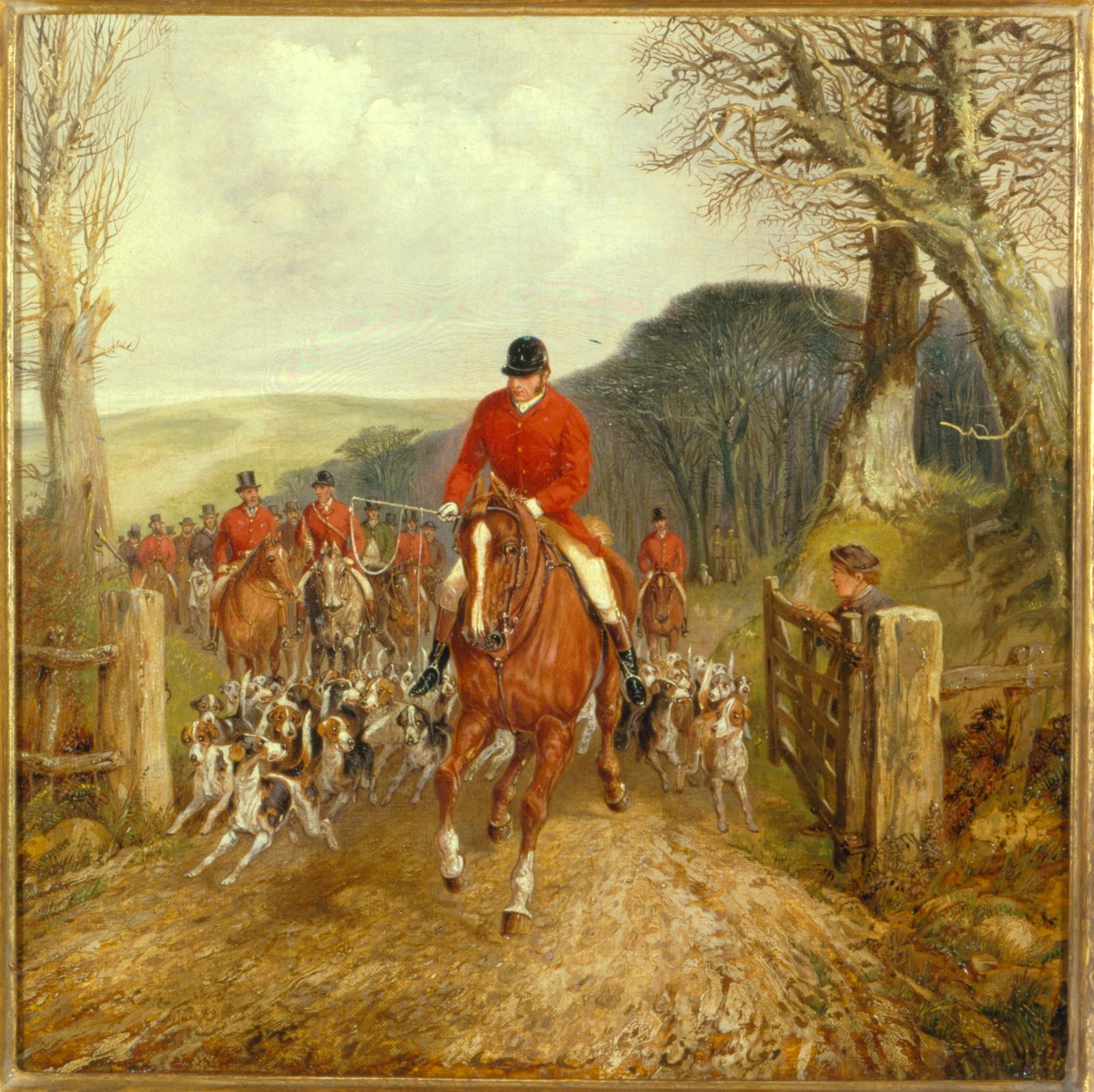 Kapıdan Geçen Av by Henry Thomas Alken