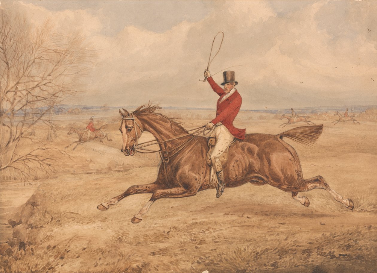 Bir Dereye Bakmak by Henry Thomas Alken