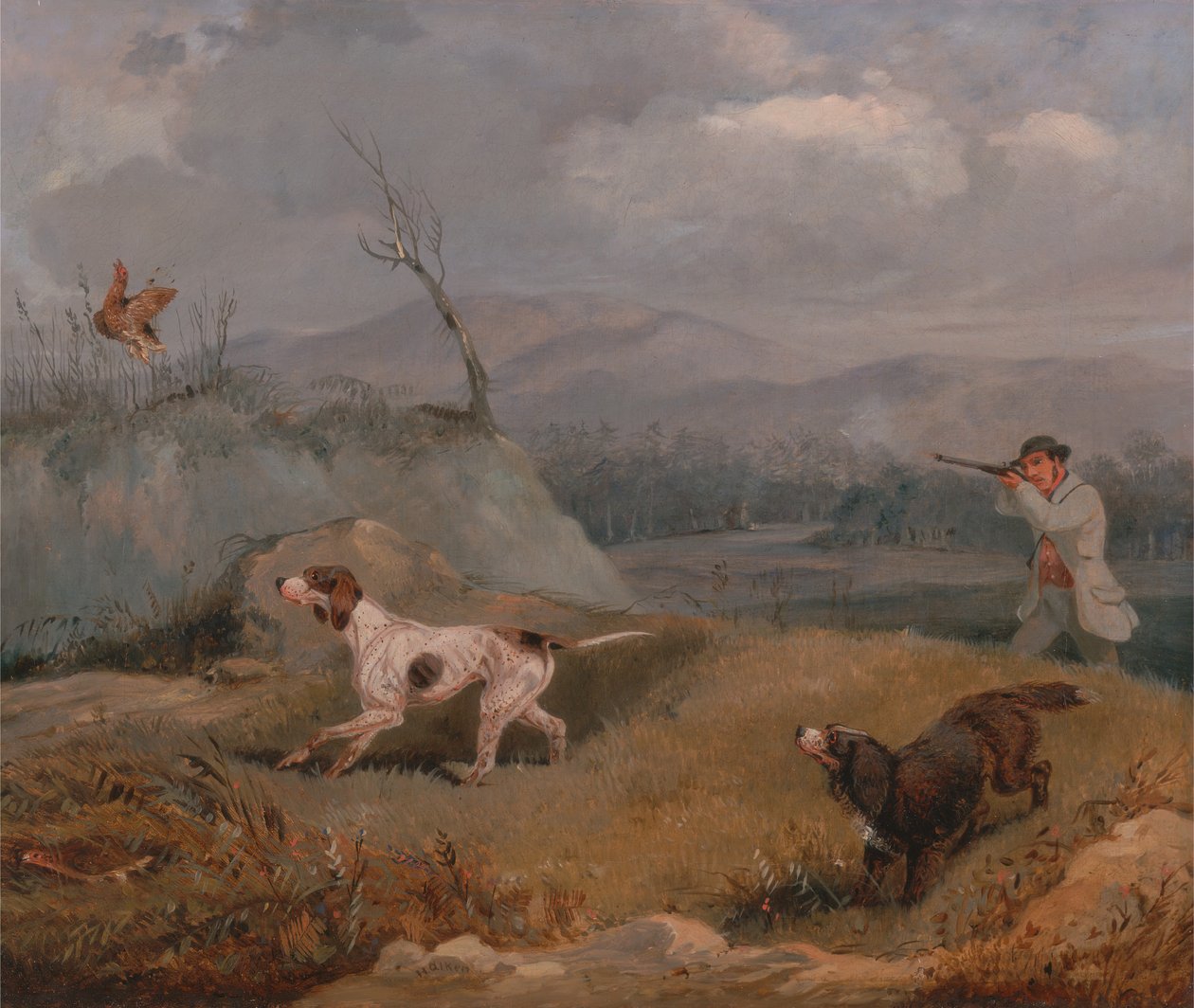 Orman Tavuğu Çekimi, ca. 1825. by Henry Thomas Alken