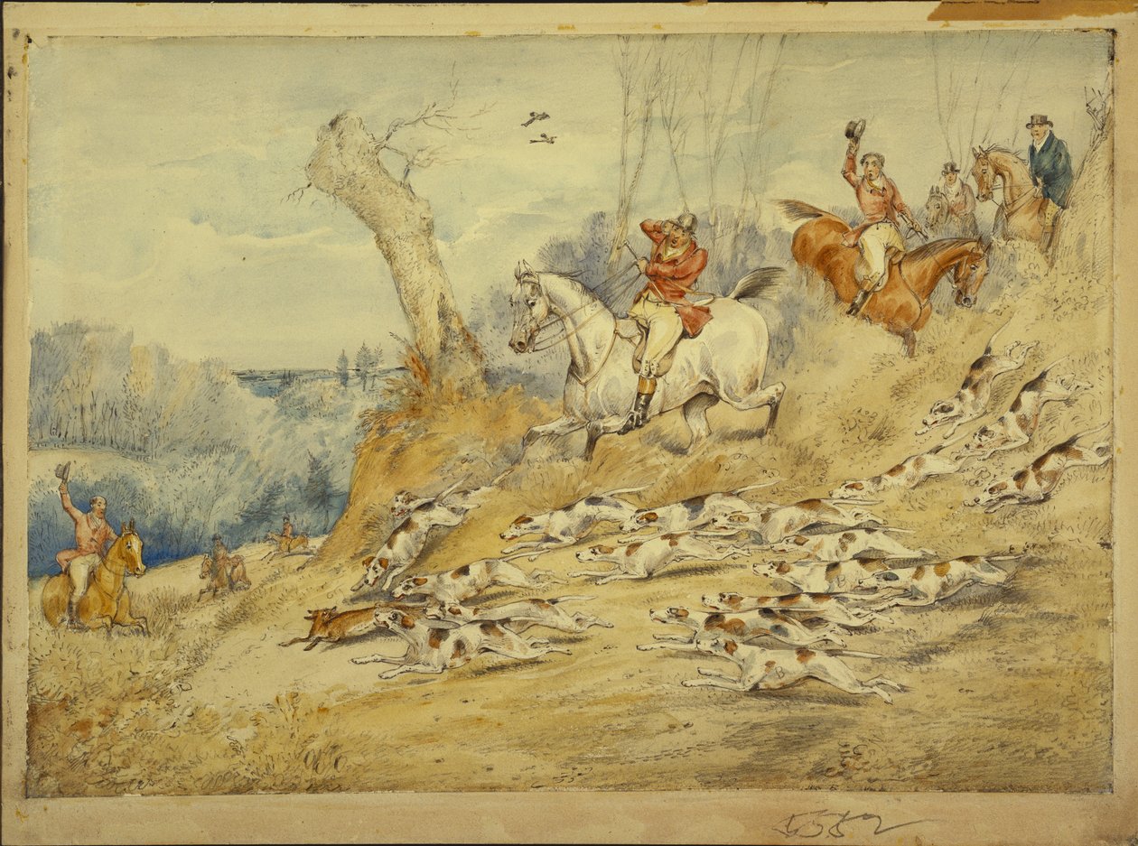 Avlanma Sahneleri: Öldürme by Henry Thomas Alken