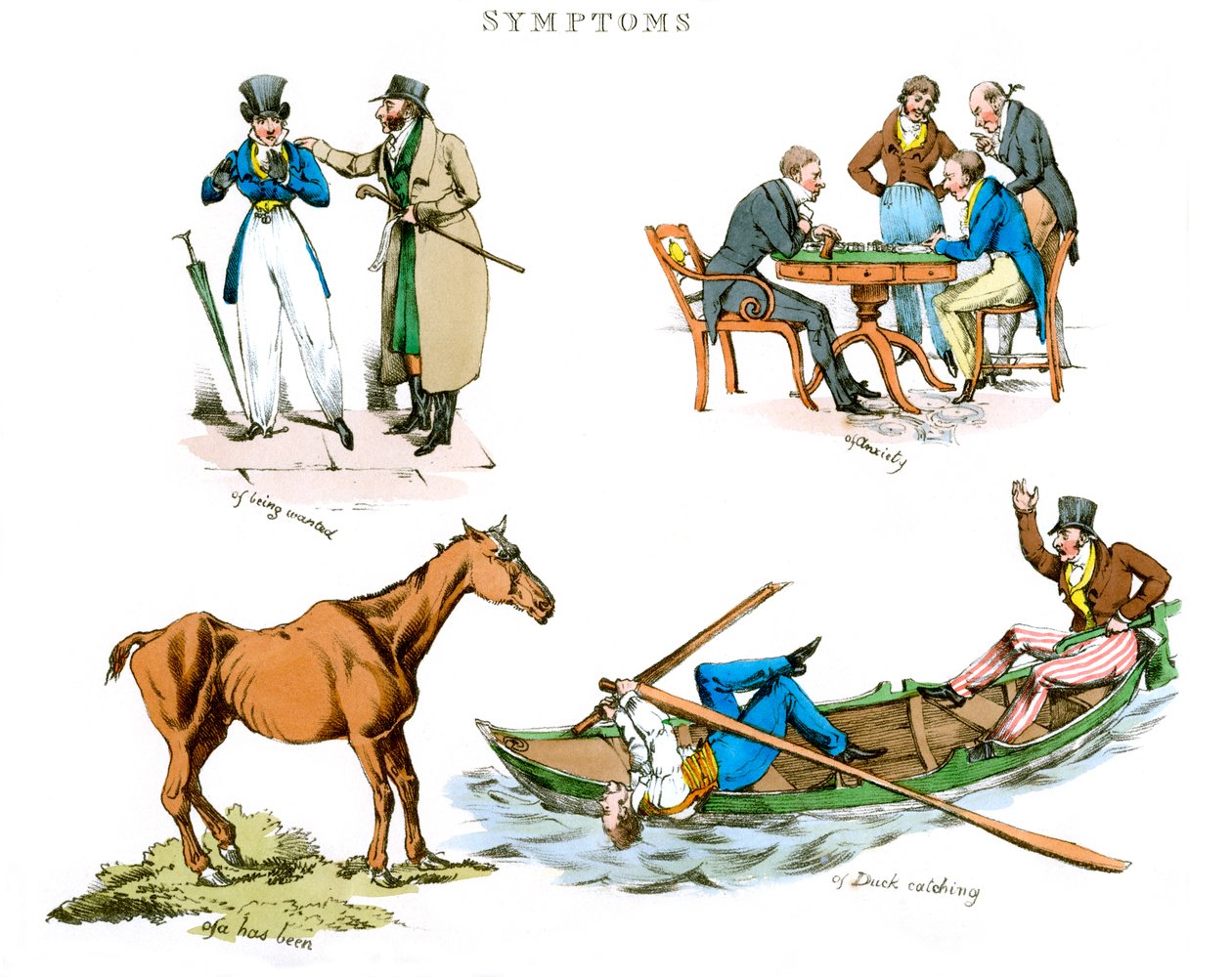 Eğlenmenin Belirtileri, 1822. by Henry Thomas Alken