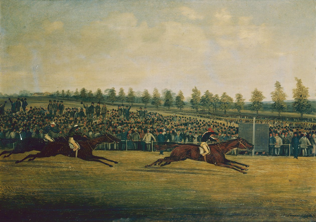 Doncaster St Leger by Henry Thomas Alken