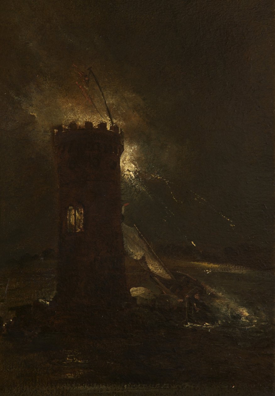 Geceleri Tabley Kulesi by Henry Thomson