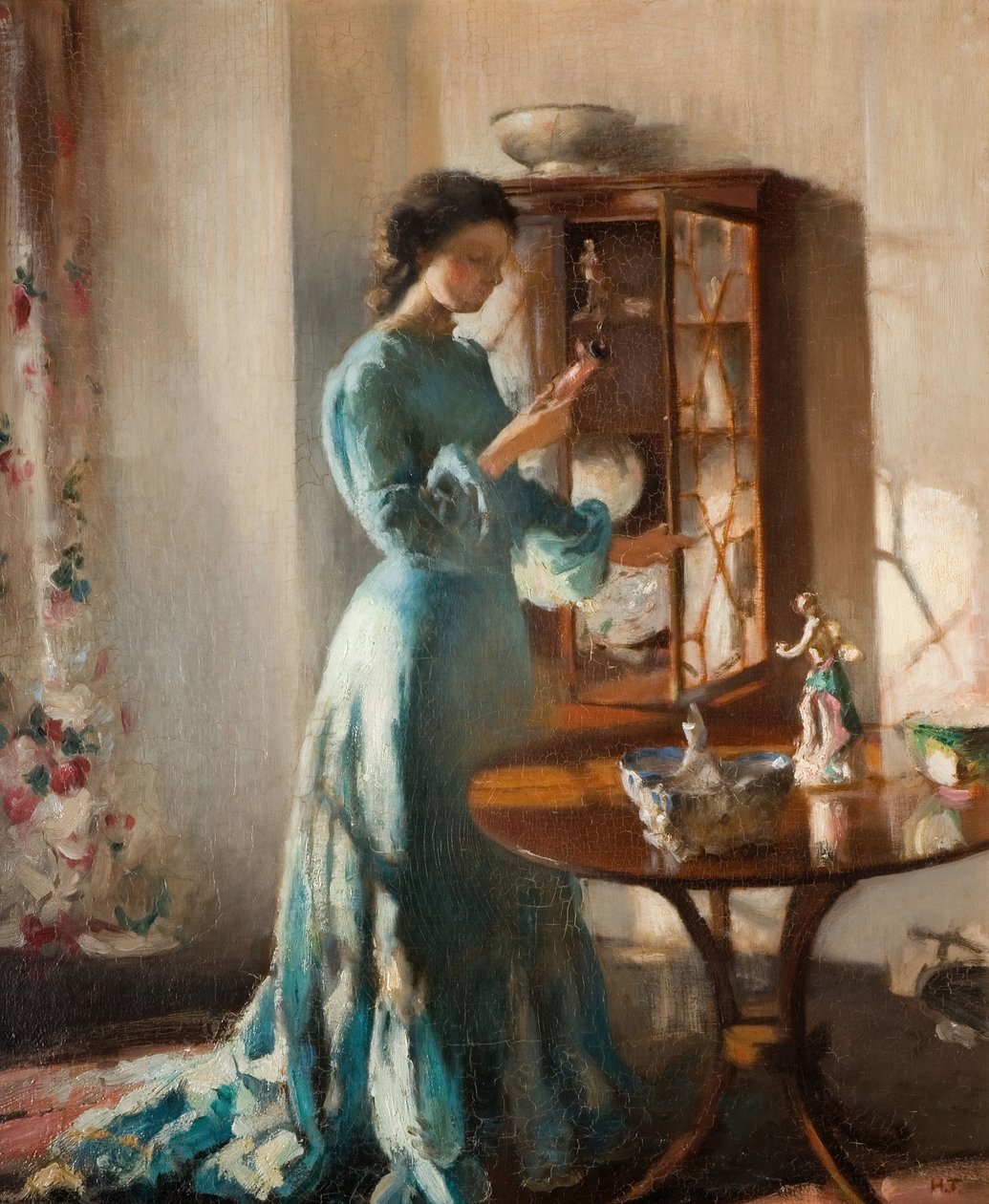 Çin Kabinesi, 1903. by Henry Tonks