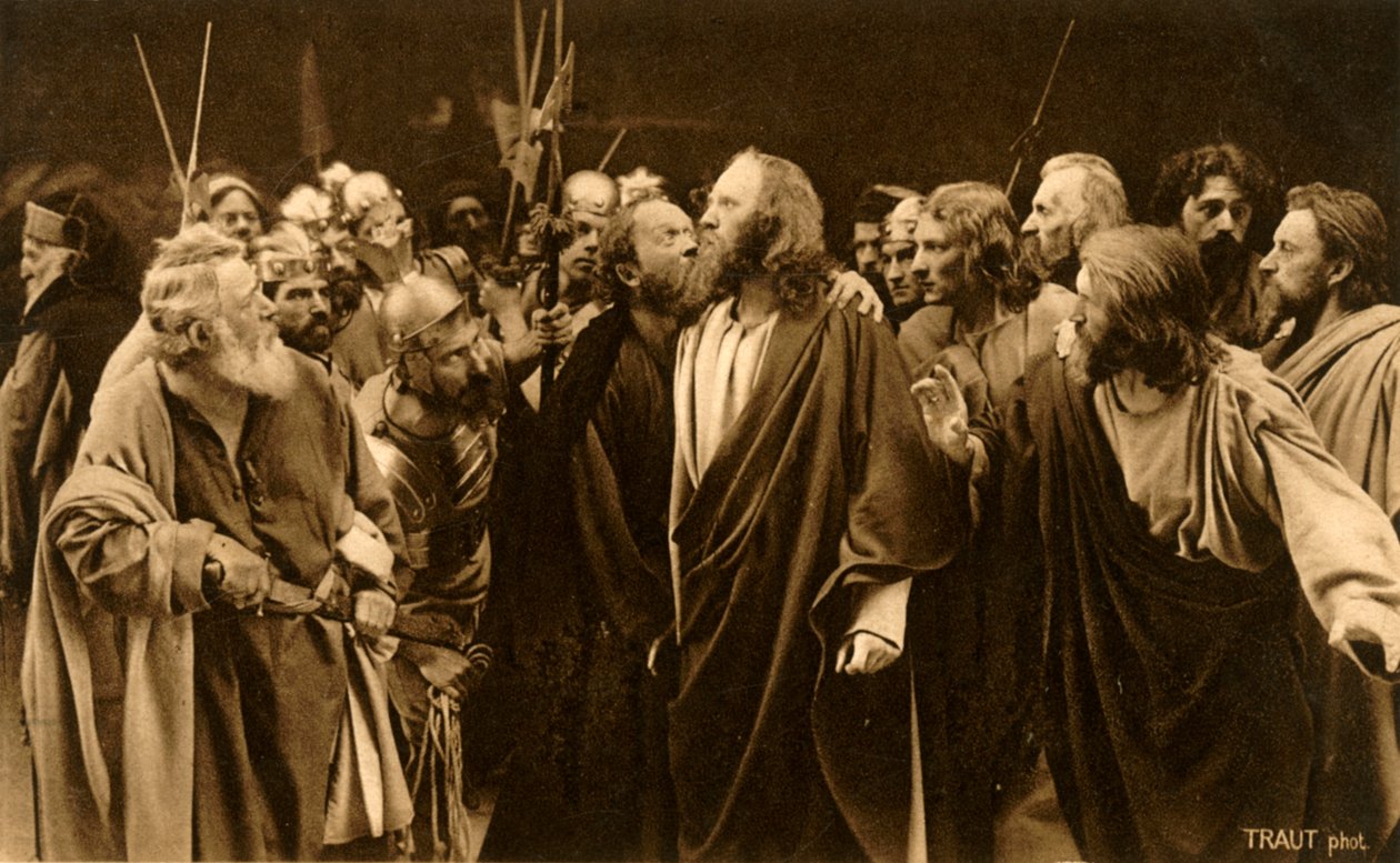 Yahuda efendisine ihanet eder, 1922. by Henry Traut