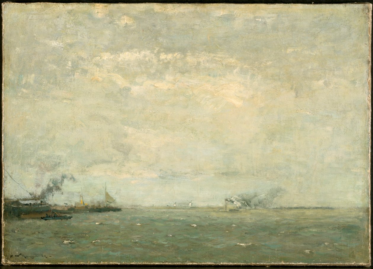 Deniz manzarası, 1892. by Henry Ward Ranger