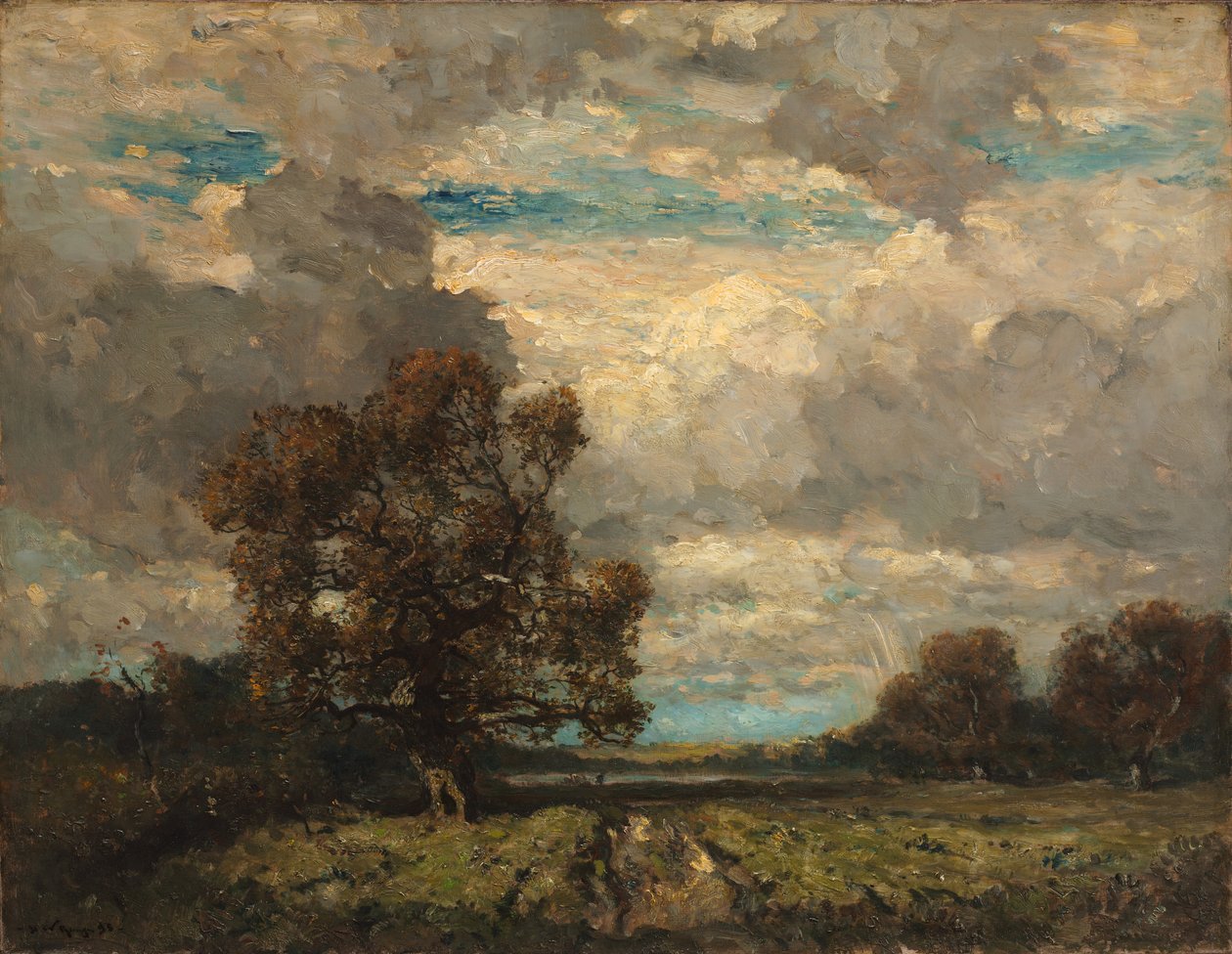 Yalnız Sentinel, 1895. by Henry Ward Ranger
