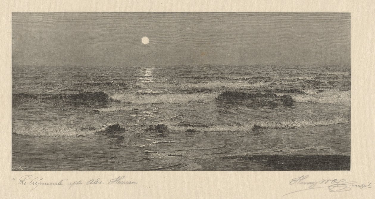 alacakaranlık by Henry Wolf, after Alexander Harrison