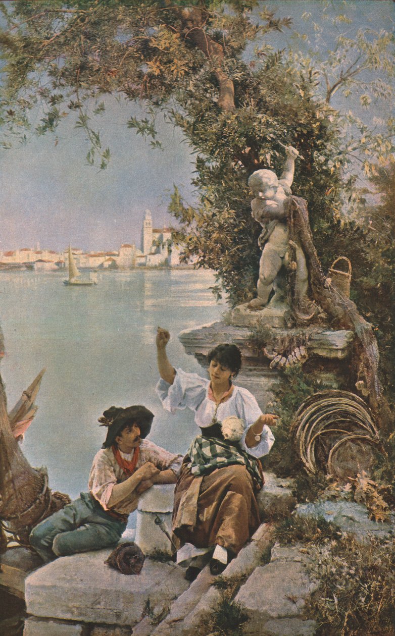 Aşk Tanrısı Büyüsü, 1885, c1930. by Henry Woods