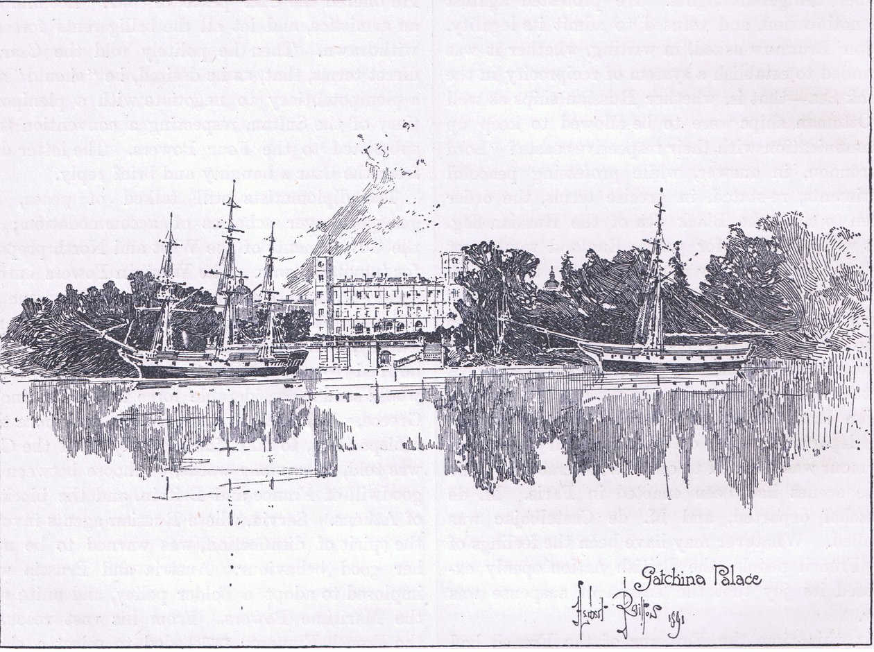 Gatchina Sarayı, St Petersburg by Herbert Railton