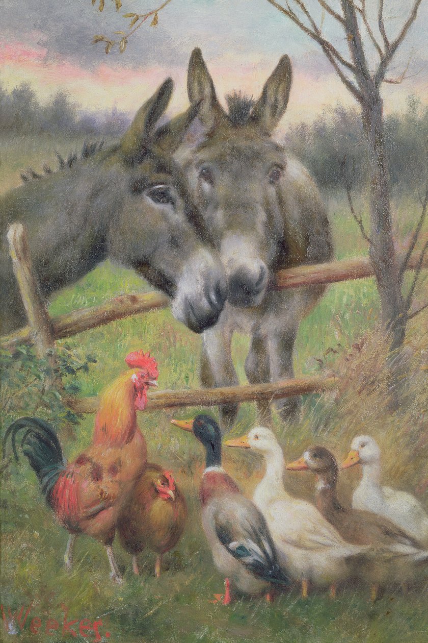 Bir Kent Konseyi (panel) by Herbert William Weekes