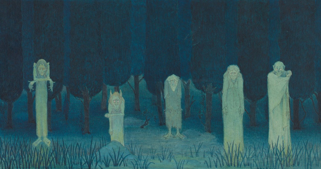Beş Ghouls, 1911-24 by Herbert E. Crowley