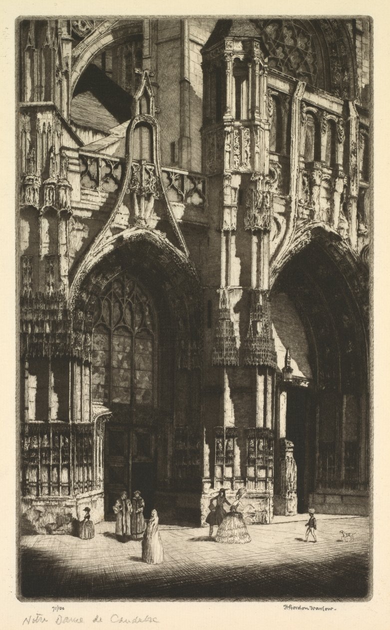 Caudebec Leydimiz by Herbert Gordon Warlow