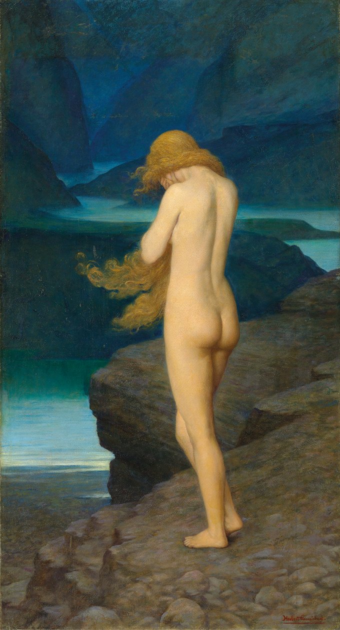 sürgündeki Havva by Herbert Gustave Schmalz