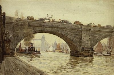 Londra Köprüsü by Herbert Menzies Marshall