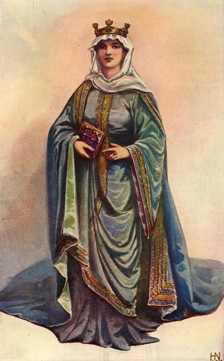 Bir Anglo-Sakson Kraliçesi, 1924. by Herbert Norris