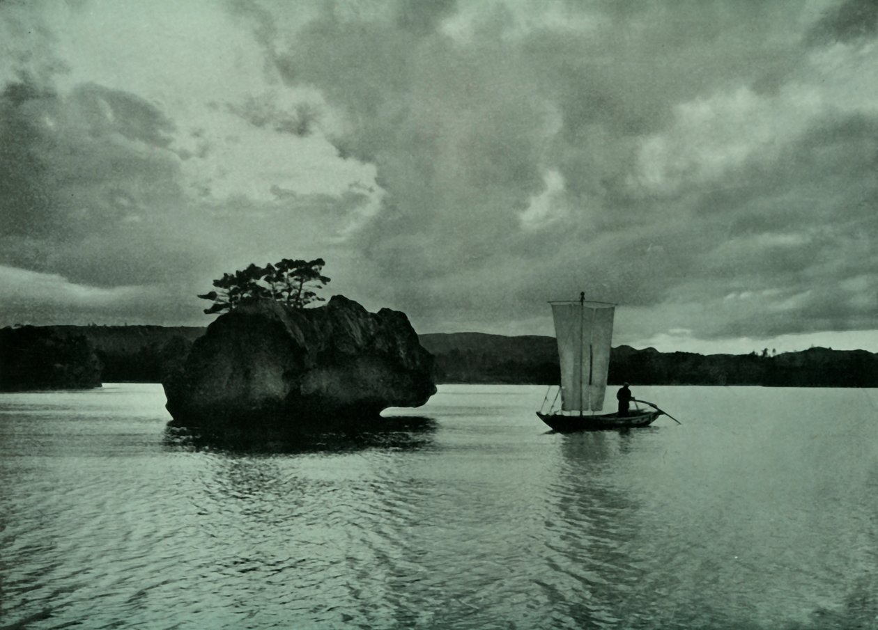 İç Denizde Akşam, 1910. by Herbert Ponting