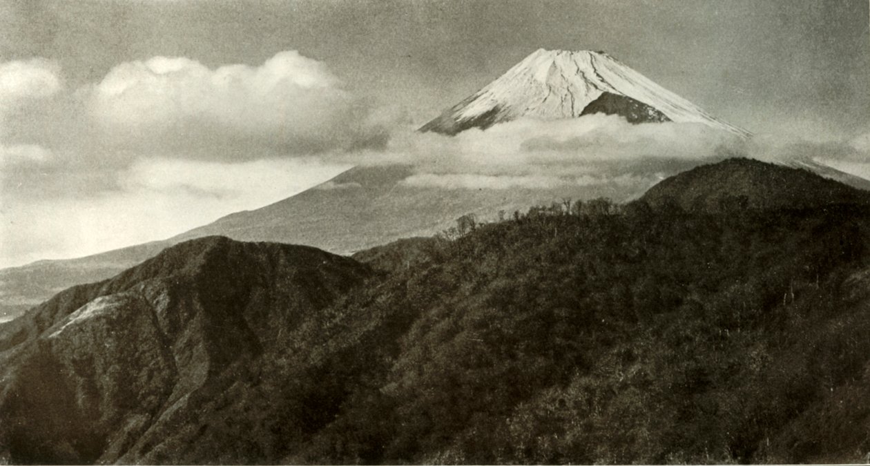 Bay Fuji, 1910. by Herbert Ponting