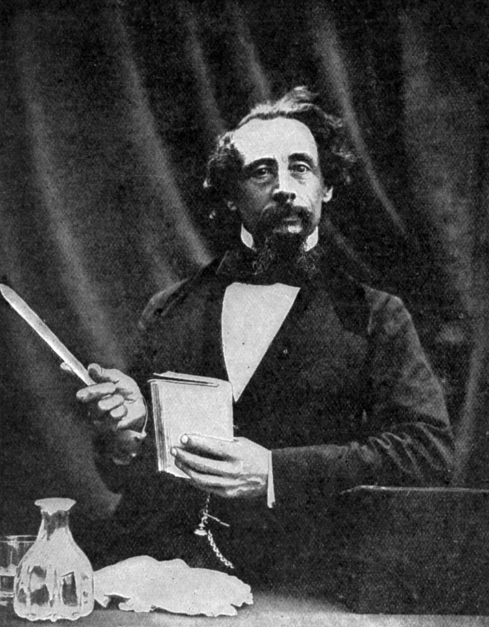 Charles Dickens bir okuma yapıyor, 1859 1912 by Herbert Watkins