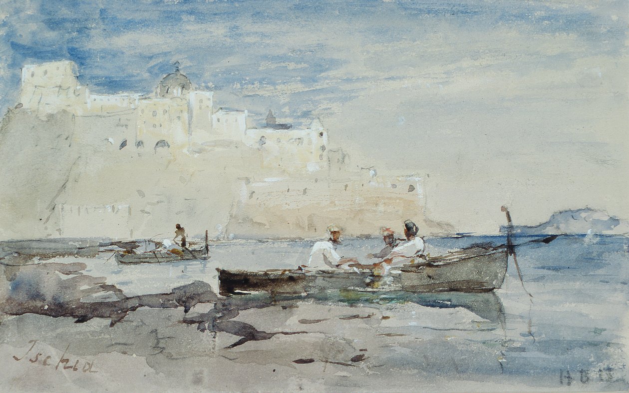 ischia by Hercules Brabazon Brabazon