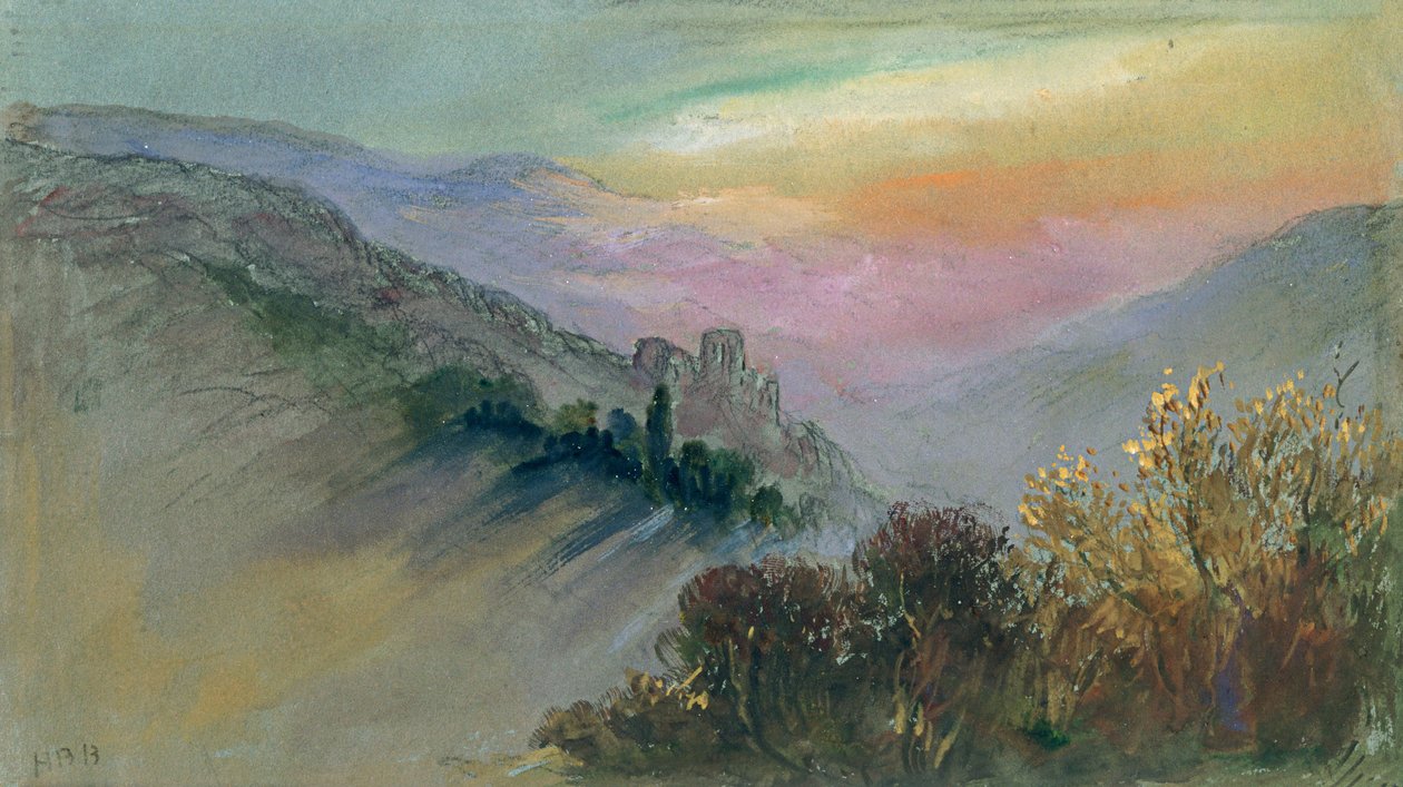 Dağ Manzarası by Hercules Brabazon Brabazon