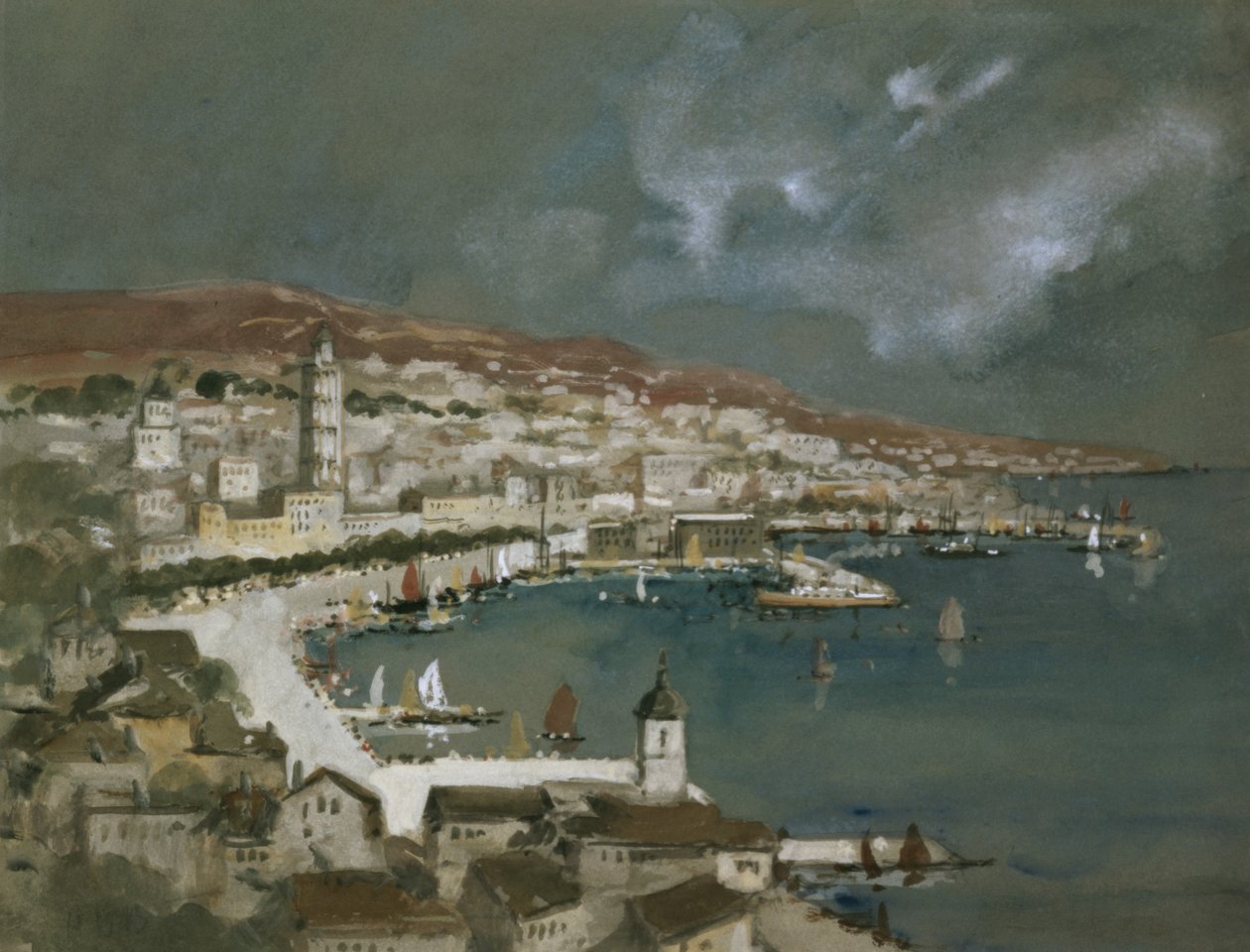 Split Limanı, Hırvatistan by Hercules Brabazon Brabazon