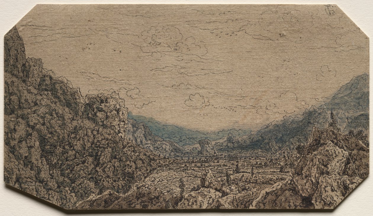 Kapalı Vadi by Hercules Seghers