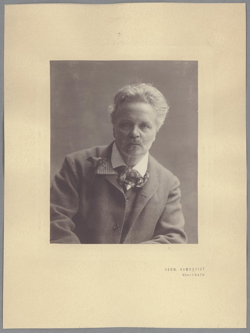 Ağustos Strindberg by Herman Hamnqvist