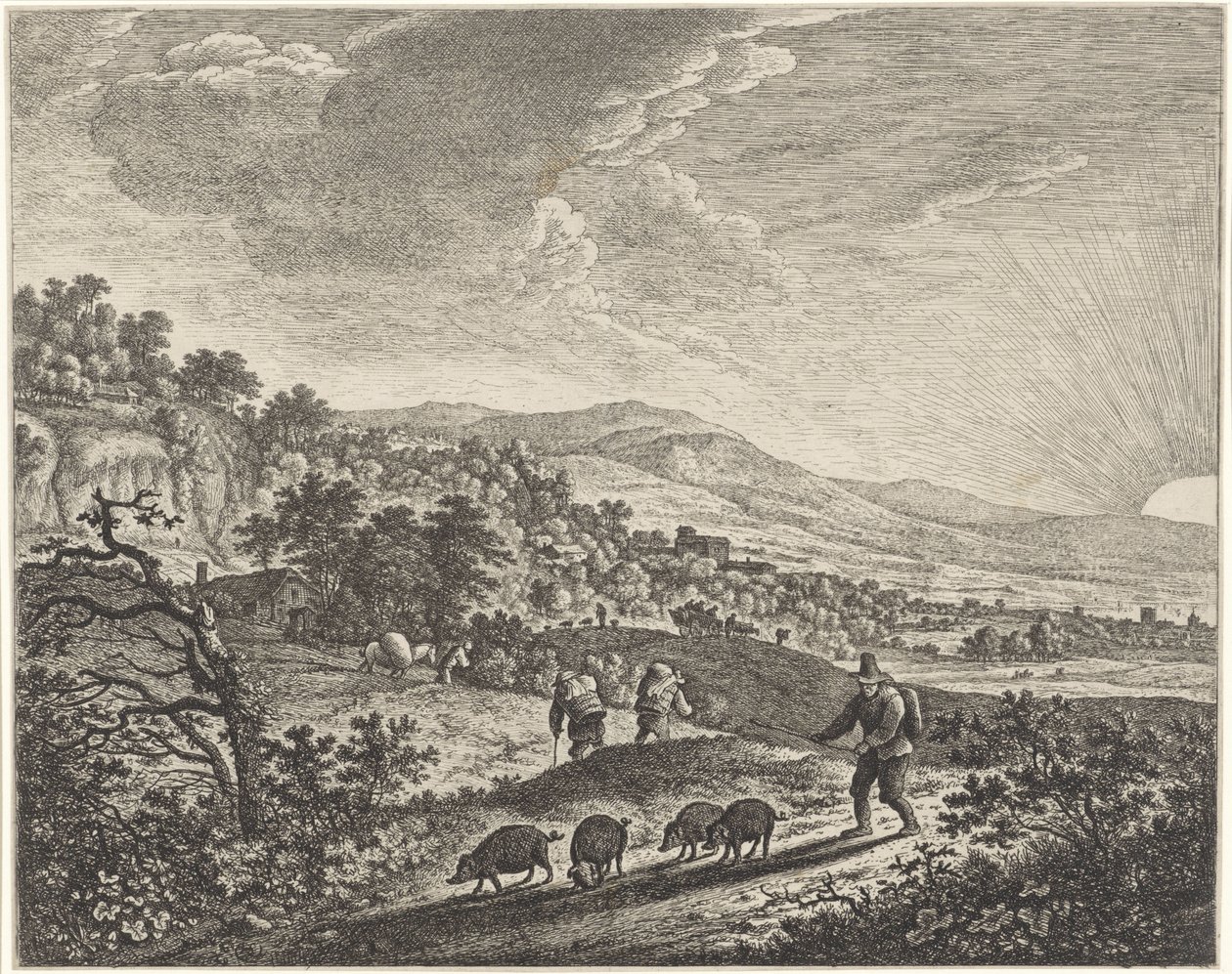 domuz çobanı by Herman Saftleven