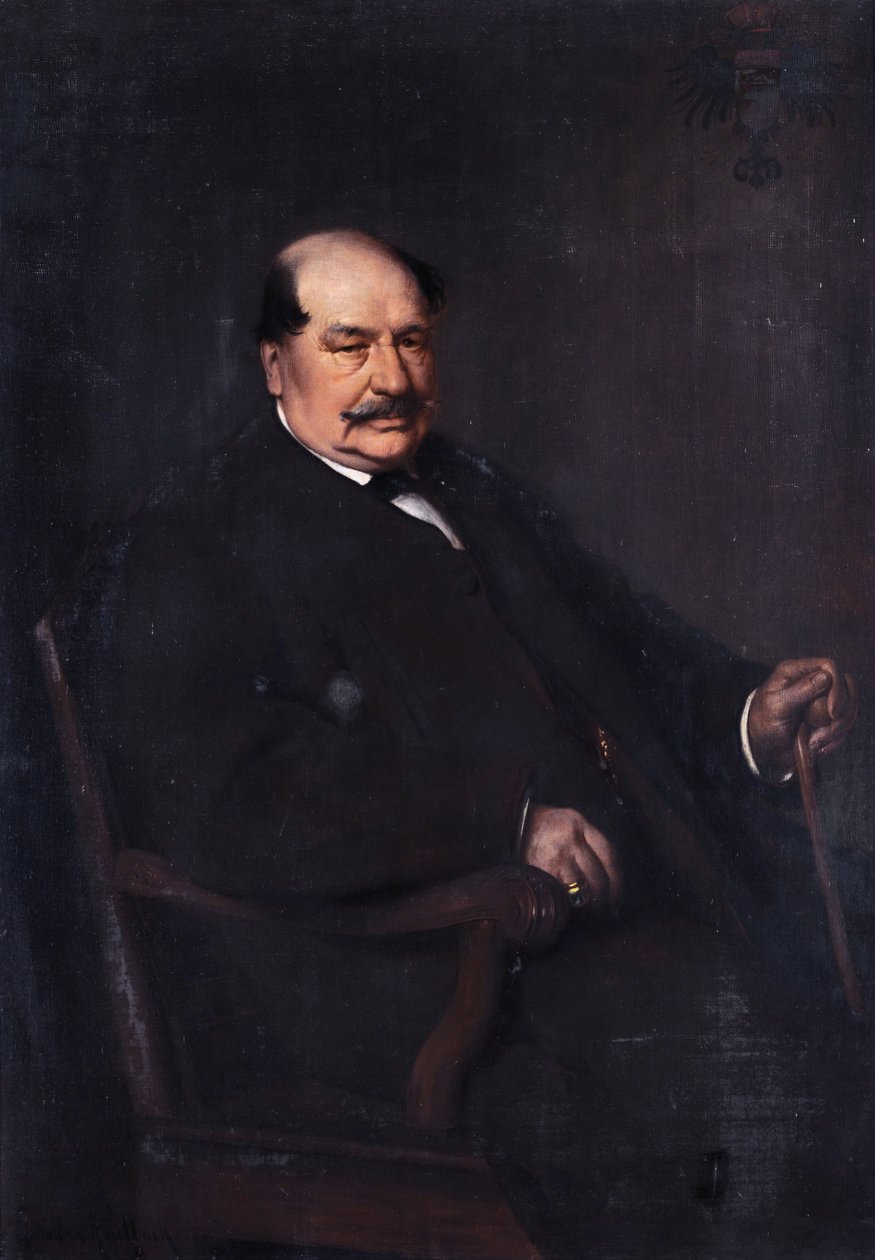 Kont Alois Nikolaus Ambros Kont von Arco-Stepperg (1808-1890) by Hermann Kaulbach
