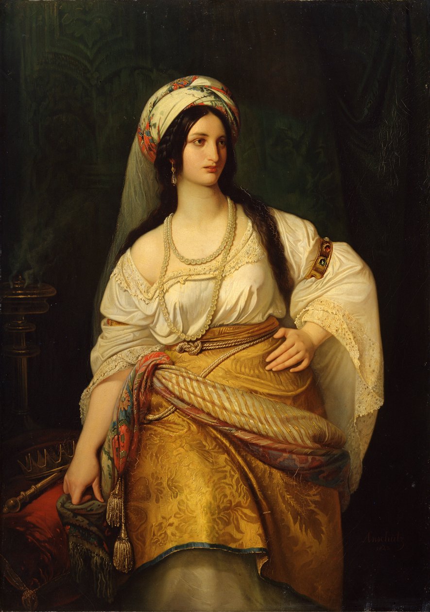 "Ester", 19. yüzyıl. by Hermann Anschütz